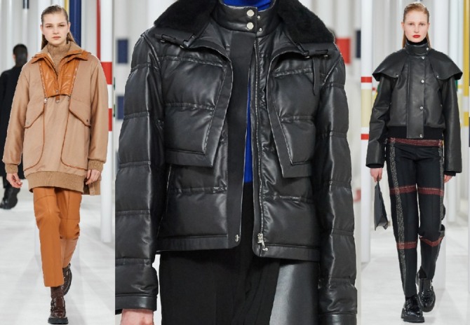 высокая мода от французских кутюрье - куртки с миланского показа осень-зима 2020-2021 от Hermès