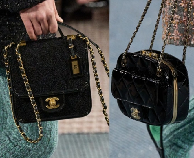 мода из Франции, какие сумки черного цвета самые модные в 2023 году - новинки от Chanel