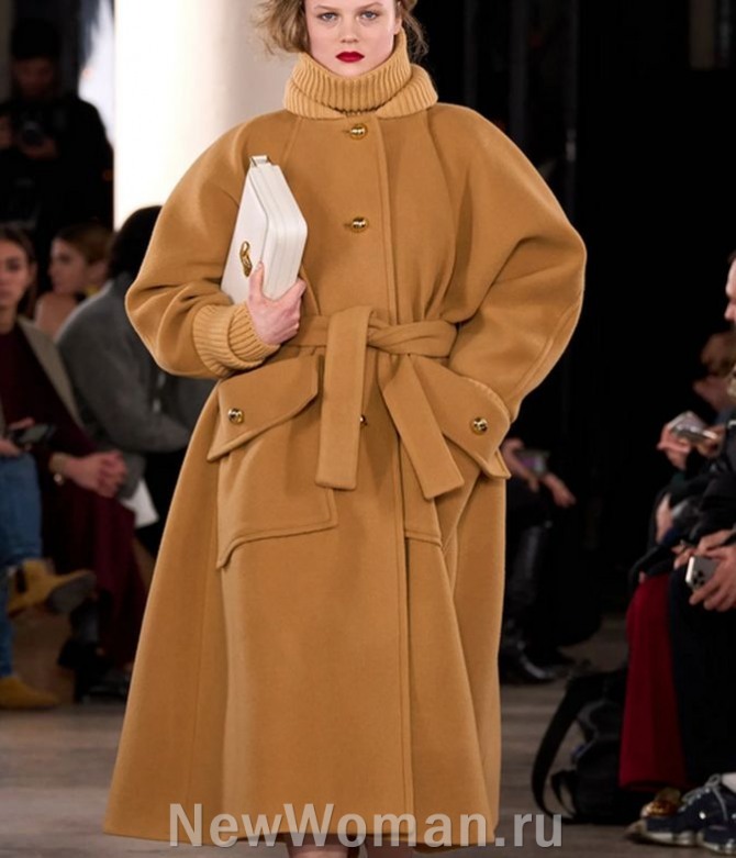 женское пальто-бомбер глиняного цвета, пальто миди с рукавами реглан, женское пальто-бомбер оверсайз с поясом